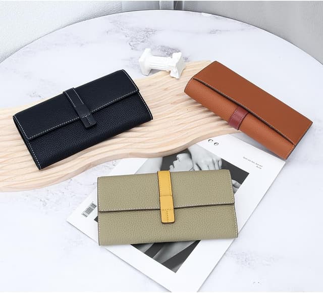 Thumbnail 6 de ArtsEye Genuine Leather Large Capacity Ladies Wallet & Clutch Phone Holder
