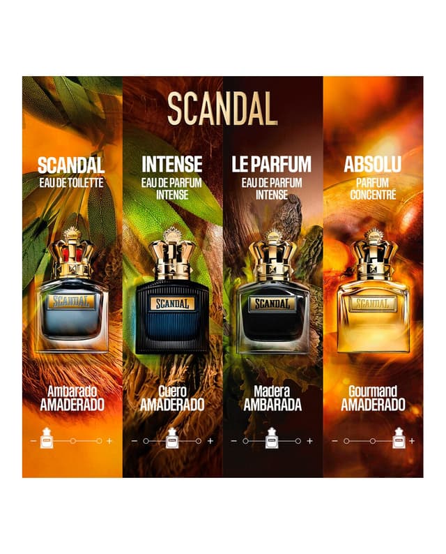 Thumbnail 4 de Jean Paul Gaultier Scandal For Him perfume 100 ml