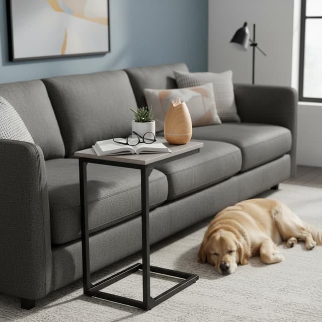 Thumbnail 5 de AMHANCIBLE C-Shaped Side Table