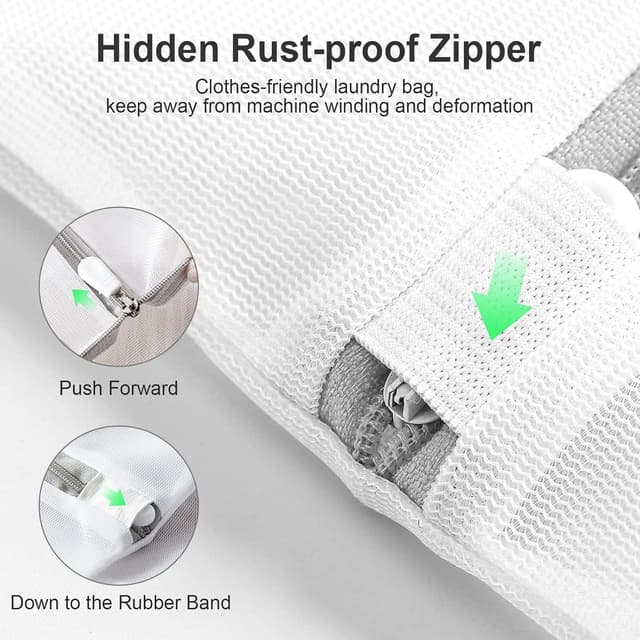 Thumbnail 4 de MDSXO 10 Pack Mesh Laundry Bags for Delicates