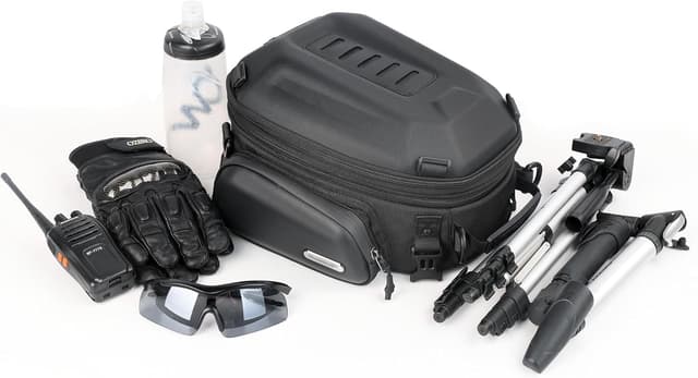 Thumbnail 2 de Rhinowalk Motorcycle Tail Bag Expandable 12L-18L