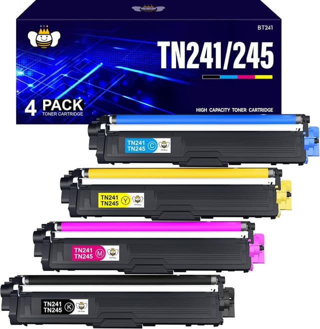 Detalle de CMYBabee TN241 toner compatibile per Brother TN-241/TN-245/TN-242/TN-246 (4 confezioni) per MFC e DCP