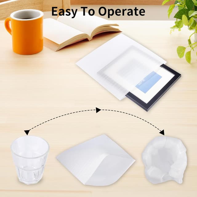 Thumbnail 4 de WUFANC 100 Pezzi Pluriball 30 x 30 cm