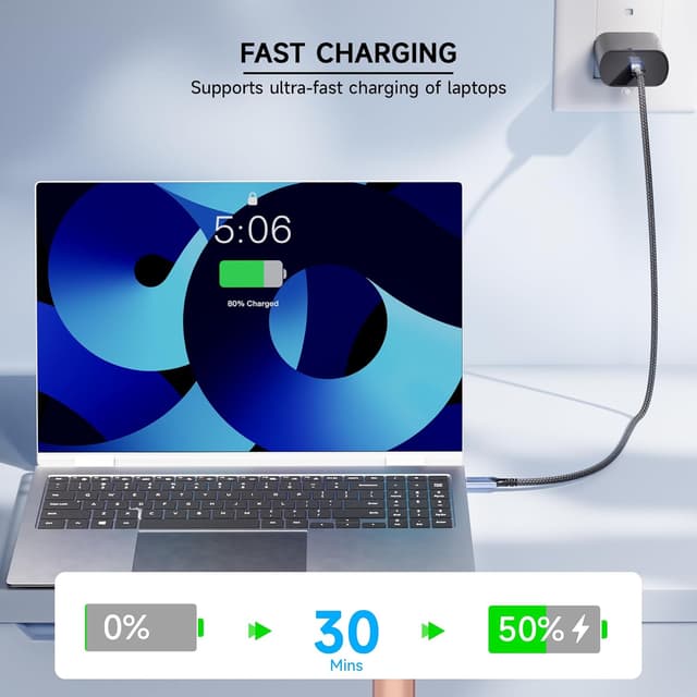 Detalle 2 de BAWIOFIAU 240W USB‑C Kabel 1 m, USB 4.0