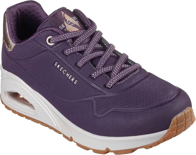 Detalle de Skechers Uno - Shimmer Away, Zapatillas Deportivas Mujer 💜