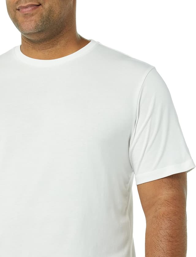 Detalle 2 de Amazon Essentials Men’s Slim Fit Short-Sleeve Crewneck T-Shirt (Tagless)