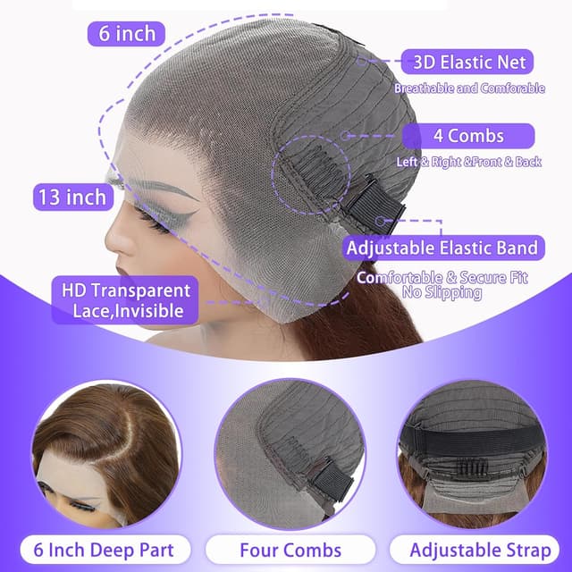 Thumbnail 6 de A8 26 Inch Human Hair Wig 💇♀