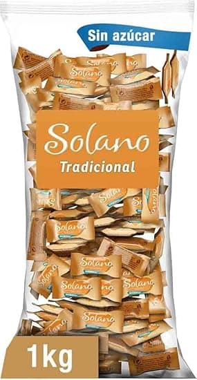 Imagen de Solano Caramelo Cremoso Sin Azúcar 🍬 1kg Halloween en OfertitasTOP