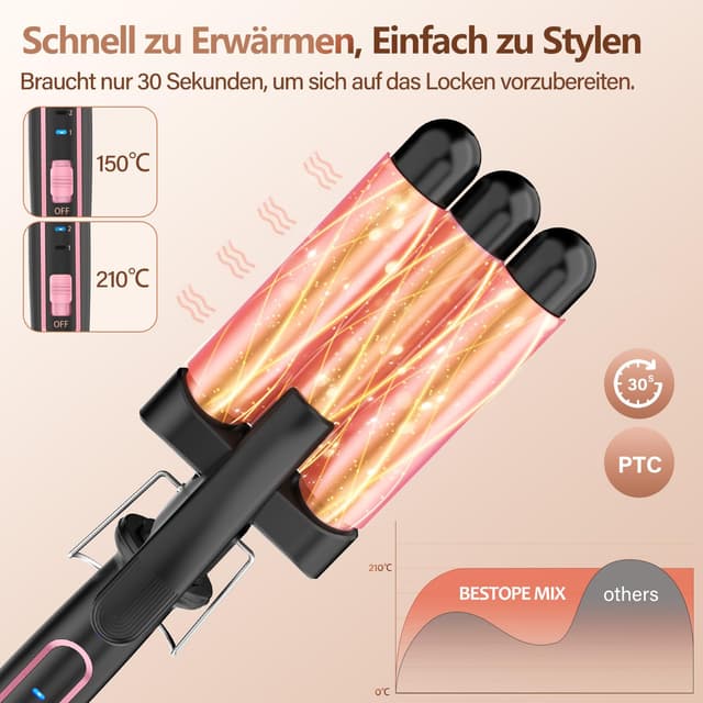 Thumbnail 3 de Welleneisen 22mm Lockenstab