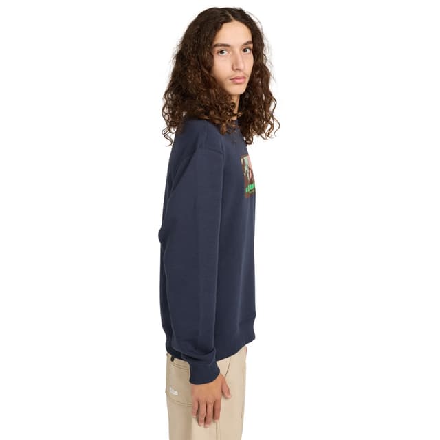 Detalle de Sudadera de hombre Element Memory Cr Element (algodón y poliéster reciclados)