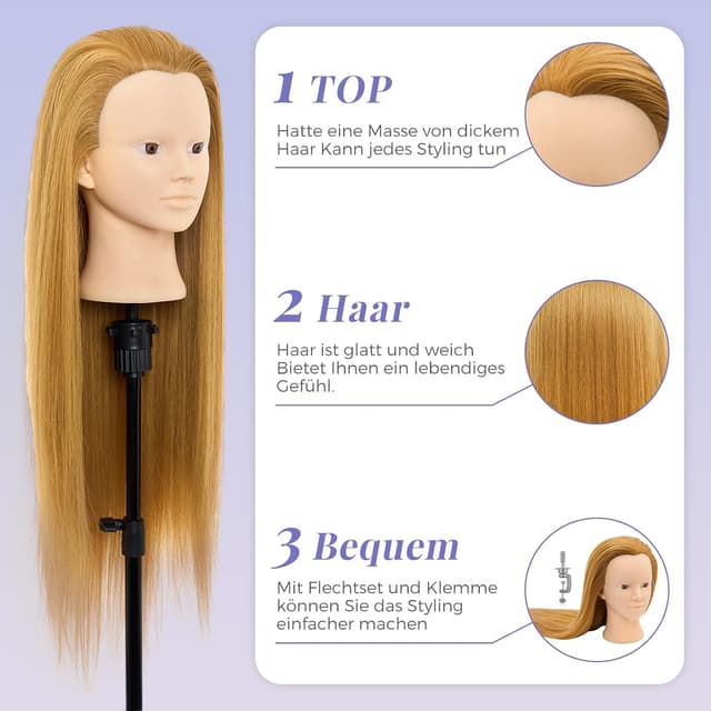 Thumbnail 2 de Neverland 26 inch Tête à coiffer 💇