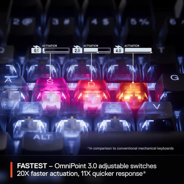 Thumbnail 4 de SteelSeries Apex Pro TKL Gen 3 adjustable switches