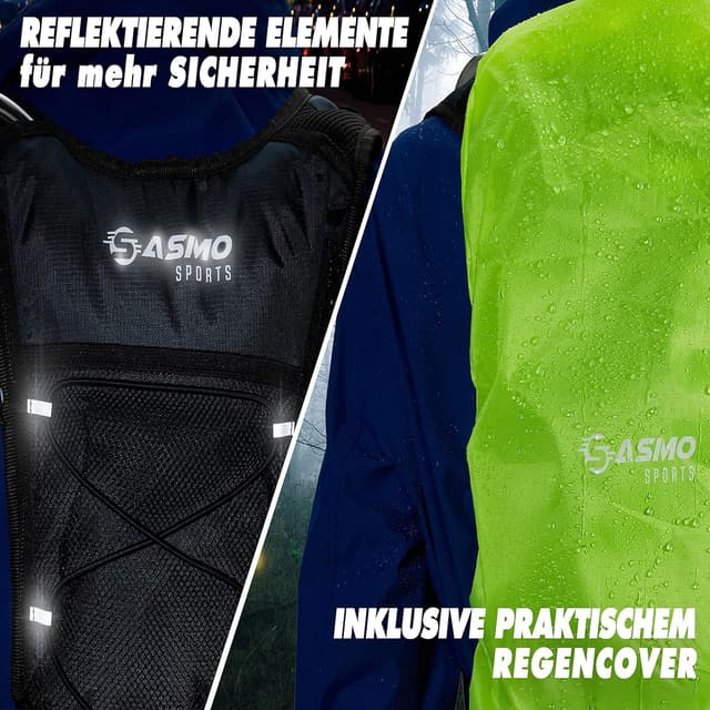 Thumbnail 4 de SASMO Laufrucksack 6L Thermofach blau, 300 g