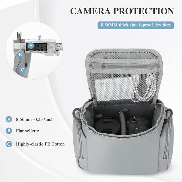 Detalle 2 de G-raphy Small DSLR Camera Bag 8.66"
