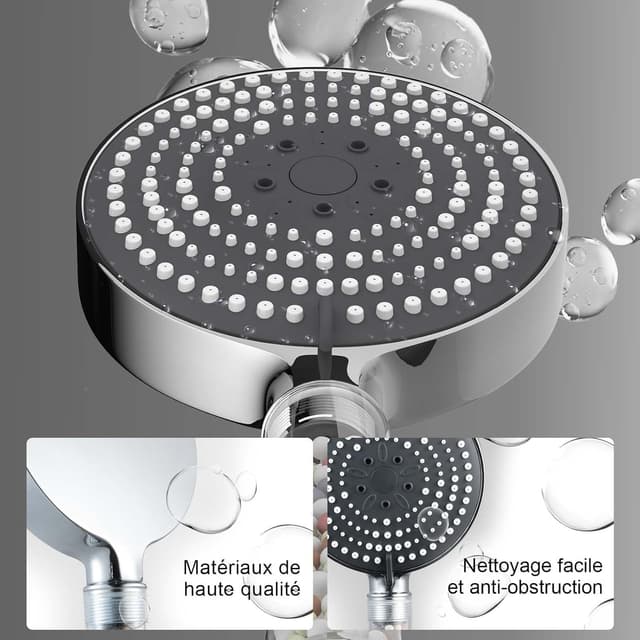 Thumbnail 4 de OFFO Pommeau Douche Anti Calcaire 130 mm