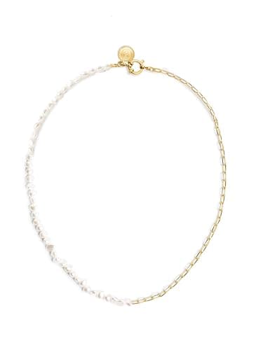 Detalle de SINGULARU Collar Chic Pearl 40 cm