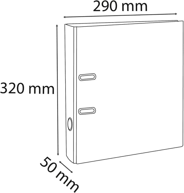 Thumbnail 4 de Exacompta 915412B Raccoglitori A4 dorso 50 mm