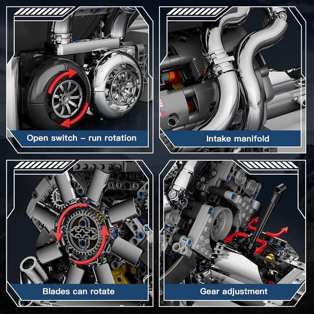 Thumbnail 5 de Mould King 10201 W16 Motor 2024 Teile đź§©