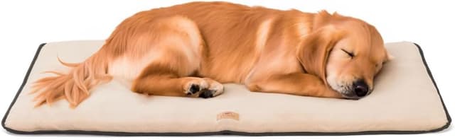 Thumbnail 6 de Ferplast Jolly Microfleece per cani e gatti, cuscino doppio lato anti-graffio e lavabile (108 x 79 cm) Marrone