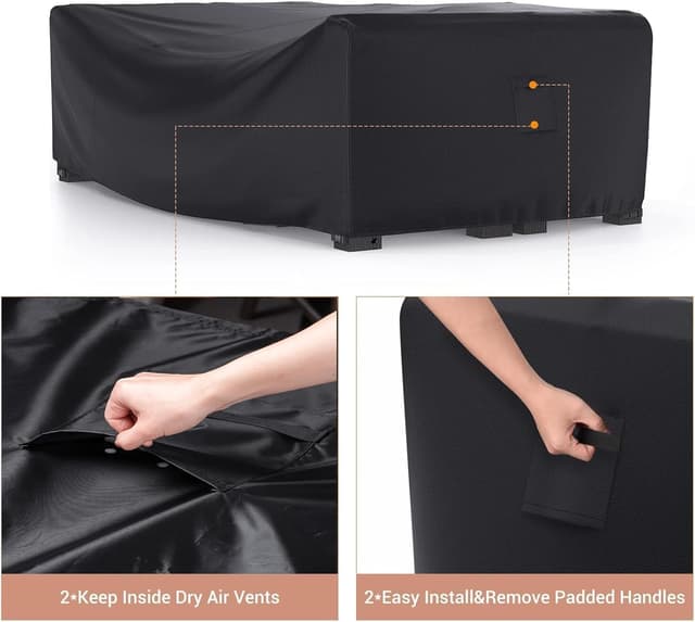 Thumbnail 5 de VniYors Funda Mesa Exterior Impermeable ☔ 170x94x70cm