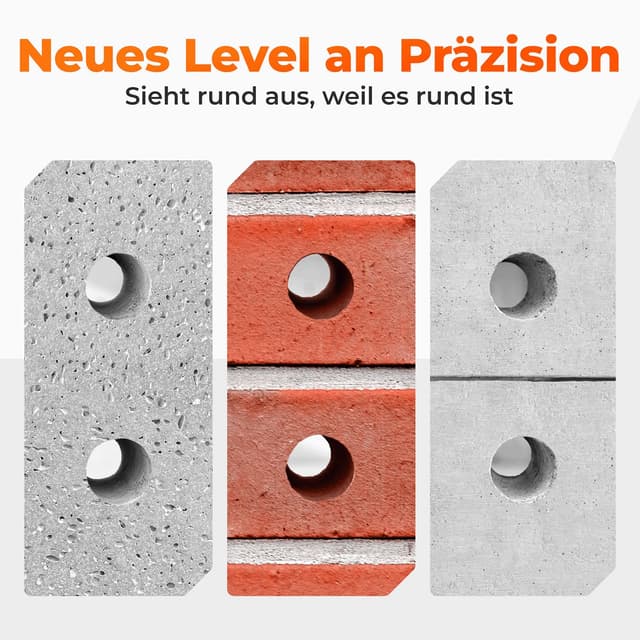 Thumbnail 6 de SDS-Plus-Bohrer BAUBECK 30 x 600 mm für Beton & Stein – SDS-Plus Schaft, 4 Schneiden, 40CR-Stahl