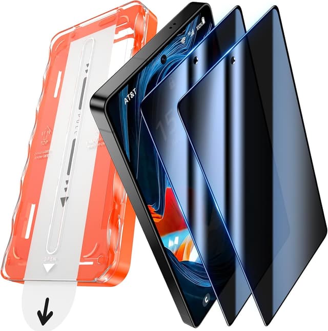 Detalle de UniqueMe Samsung Galaxy S25 Ultra Privacy 9H 2-Pack