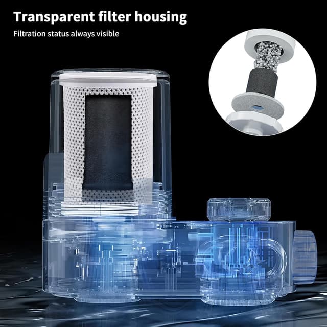 Thumbnail 4 de HOMELODY Wasserfilter Wasserhahn mit LED Anzeige 🚰