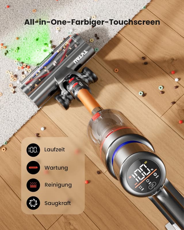 Thumbnail 4 de TVTAU Akku Staubsauger Kabellos 600W