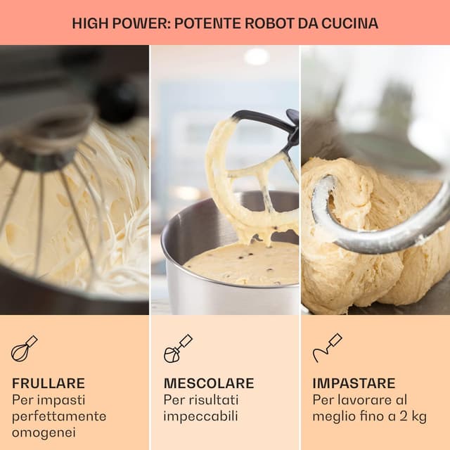 Detalle de Klarstein Bella Pico 2G robot da cucina 1.6 PS