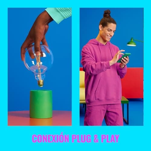 Detalle 2 de WiZ Bombilla LED inteligente E14 4,9W