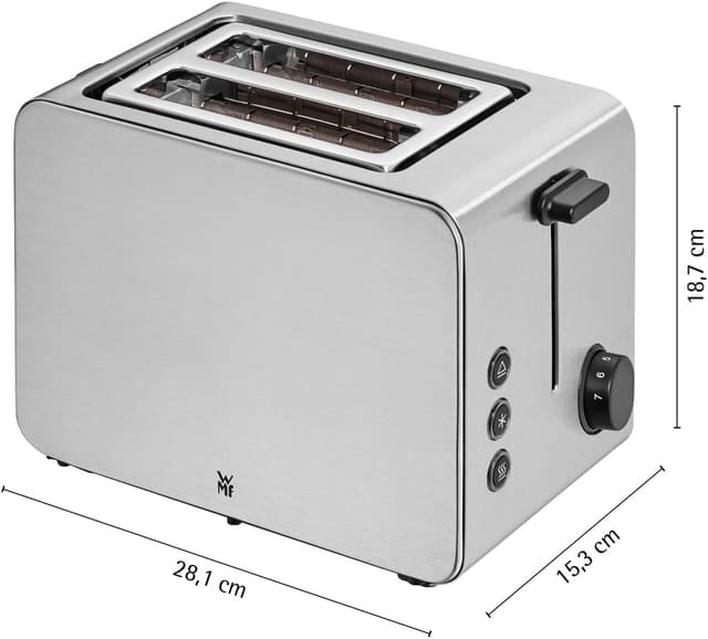 Thumbnail 4 de WMF Stelio Toaster 2 Scheiben Edelstahl