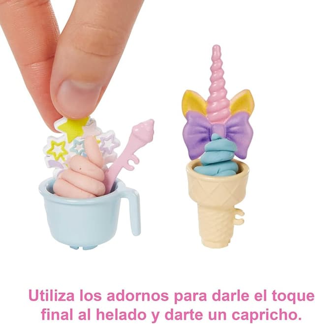 Thumbnail 4 de Barbie HCN46 Juego de heladería 30,48 cm
