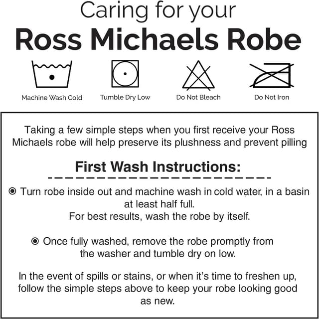 Thumbnail 6 de Ross Michaels Robe Mid Length Plush Fleece 42"