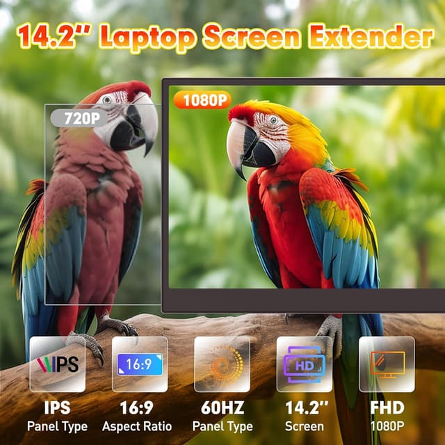 Thumbnail 3 de One Cable 14.2" Laptop Screen Extender