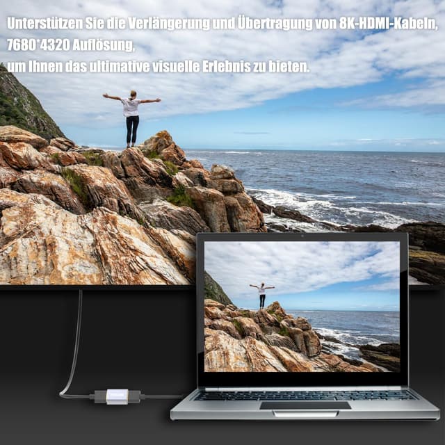 Thumbnail 6 de VCELINK HDMI Kupplung 8K (HDMI Buchse auf Buchse) – 8K@60Hz, 4K@120Hz, HDR, eARC