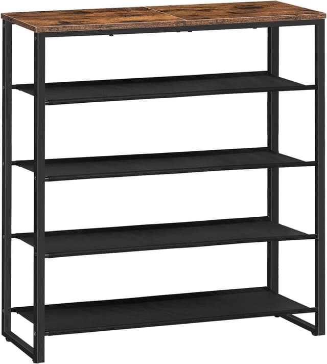 Detalle de HOOBRO EBF50XJ01 scarpiera 5 ripiani per 16–20 paia di scarpe