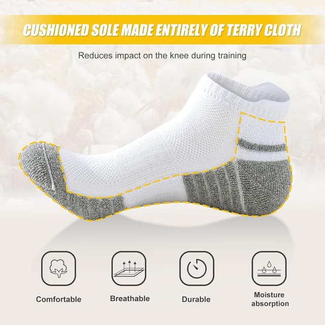 Thumbnail 4 de SockWaddles Trainer Socks 6 Pair