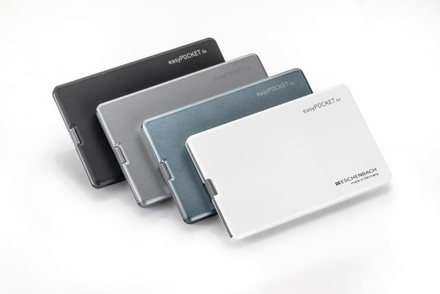 Detalle 2 de Eschenbach easyPOCKET Lupe 3X LED Silber