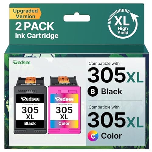 Detalle de Redsee Tinta 305 XL Pack de 2 🎨