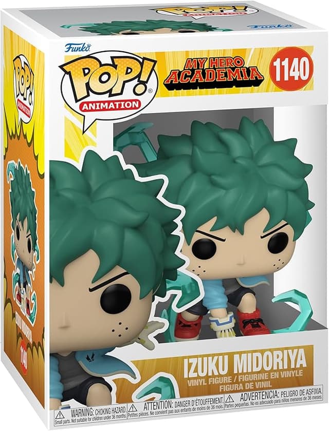 Detalle de Funko Pop! MHA - Izuku Midoriya (Deku) con Guantes 🎉