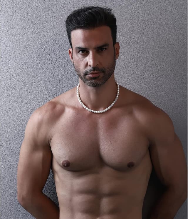 Detalle 2 de Halora Perlenkette 6/8 mm 40–55 cm