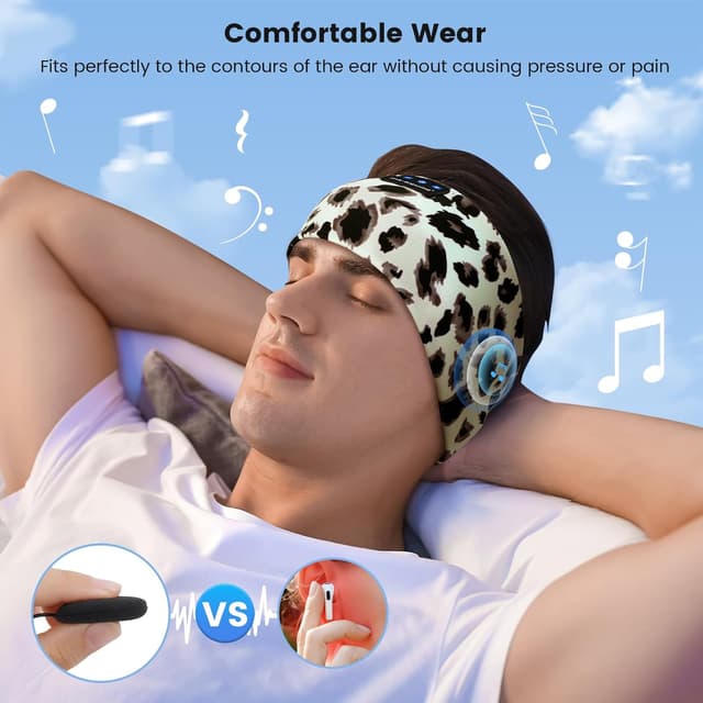 Detalle de Schlafkopfhörer Bluetooth 16 Stunden