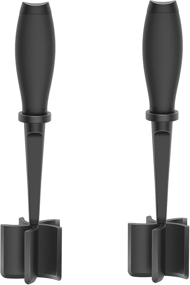 Thumbnail 6 de Meat Chopper with 5 Curve Blades — Ground Beef Masher for Nonstick Pans (Heat-Resistant Nylon)