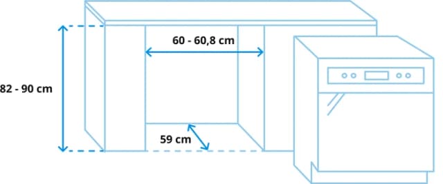Thumbnail 18 de Bauknecht BUO 3O41 PLT X Geschirrspüler