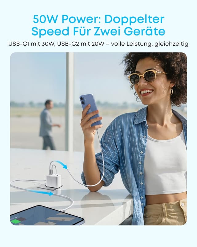 Thumbnail 4 de Anker Zolo 50W USB C Ladegerät