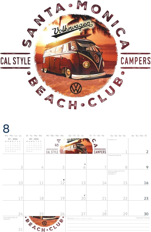 Thumbnail 4 de arti VW Broschürenkalender 2026