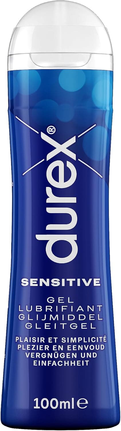 Detalle de Durex Gel Lubrifiant Sensitive 100 ml — gel intime comestible 🍶