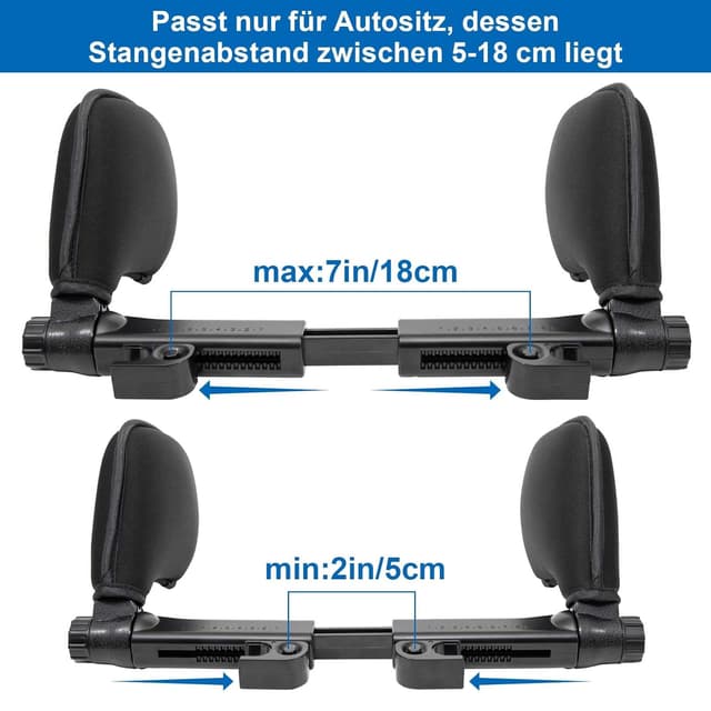 Thumbnail 6 de Spurtar Kopfstütze Nackenkissen 360° Rotation