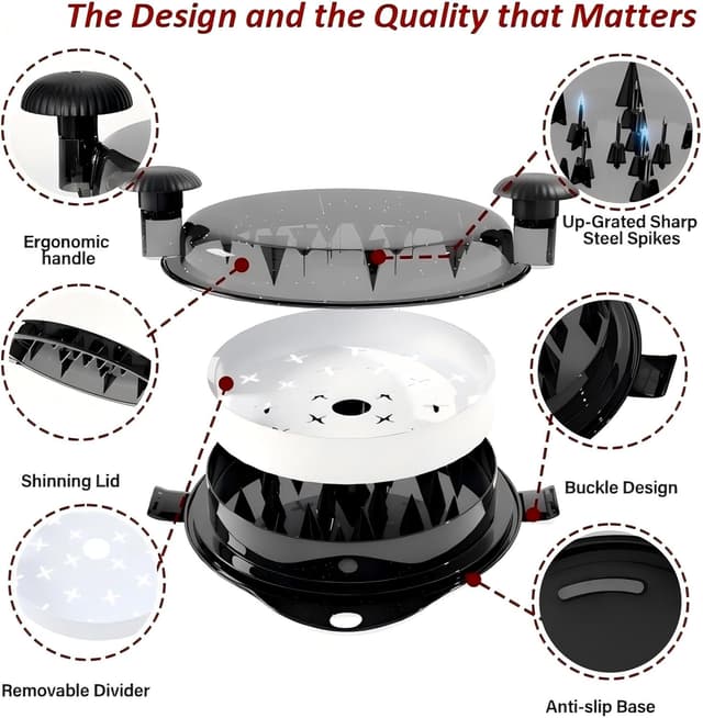 Detalle 2 de Chicken Shredder Tool Twist Large 🥄