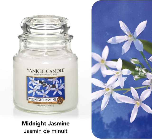 Detalle 2 de Yankee Candle gelsomino notturno in giara media